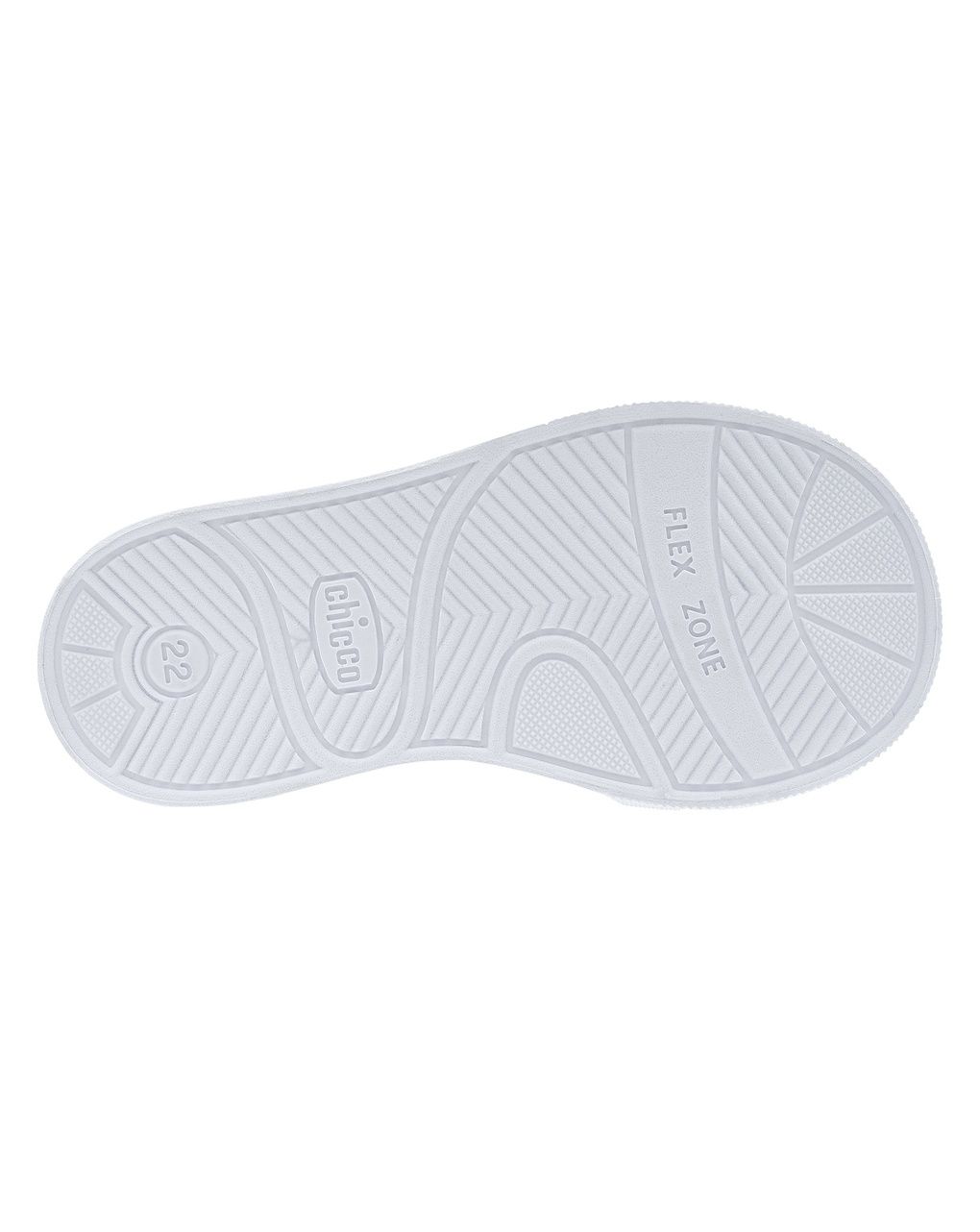 Sneaker bimbo doppio strappo beige con stella- chicco