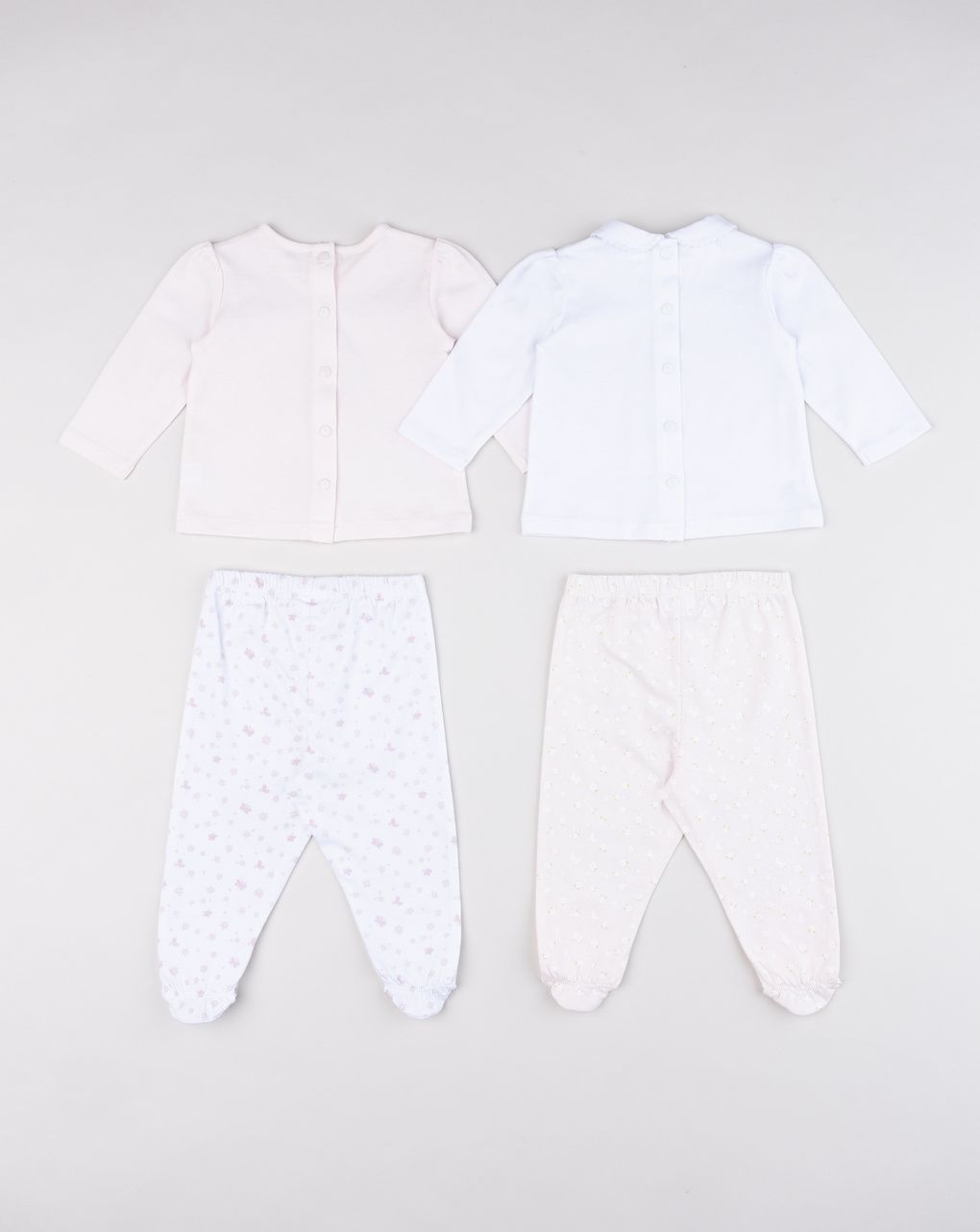 Pack 2 completi neonata – maglia + ghettina