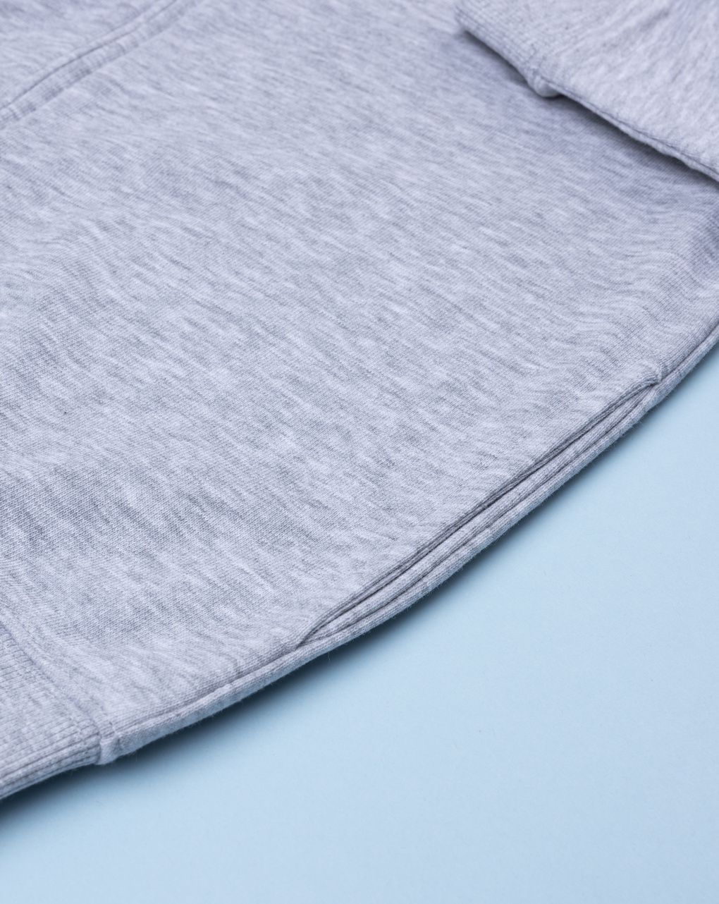 Felpa bimbo grigio con stampa