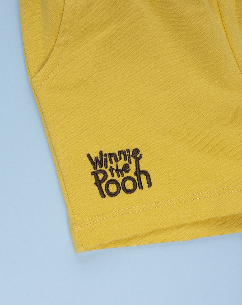 Shorts bimbo gialli winnie the pooh