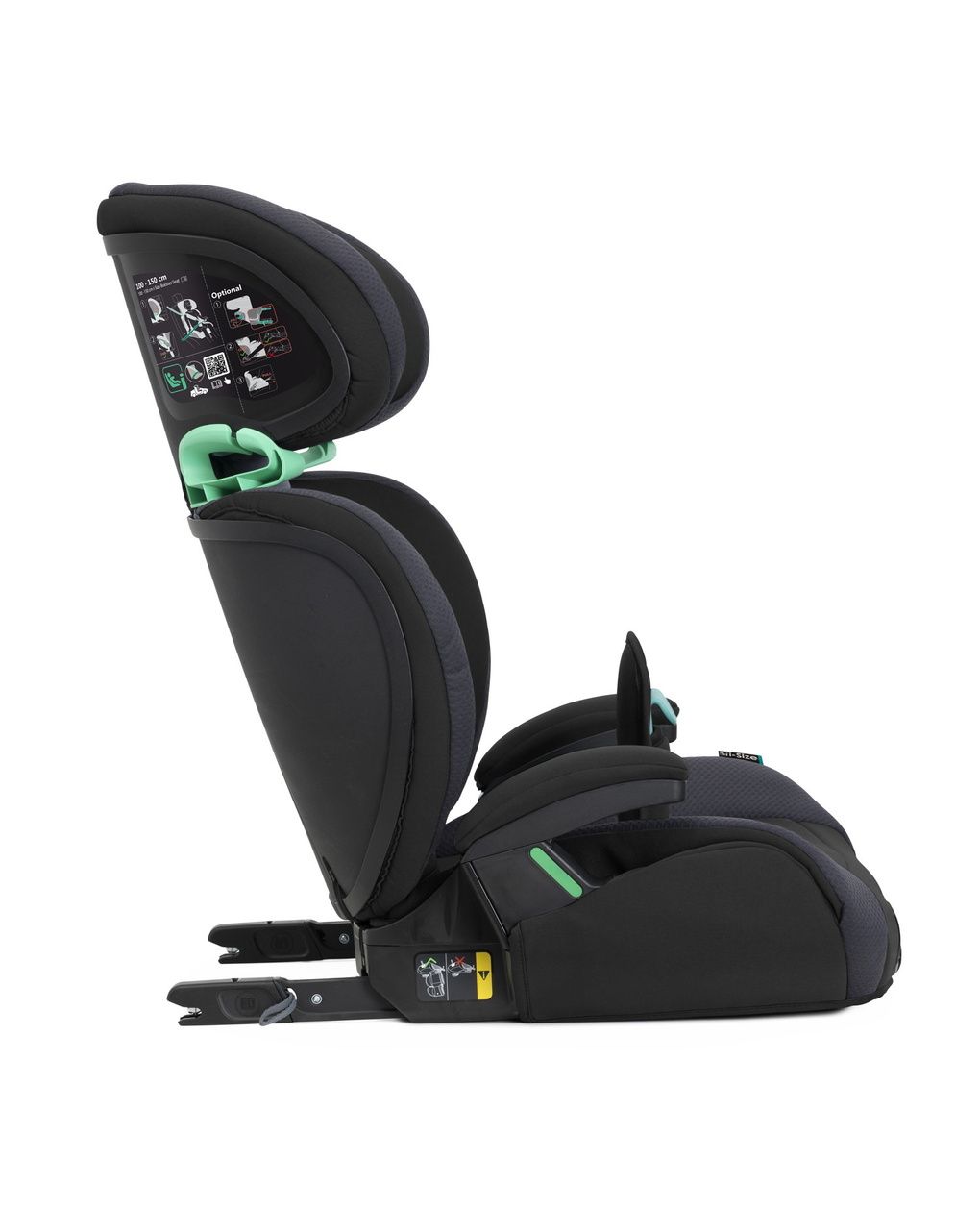 Seggiolino auto quizy i-size black (100–150 cm) - chicco