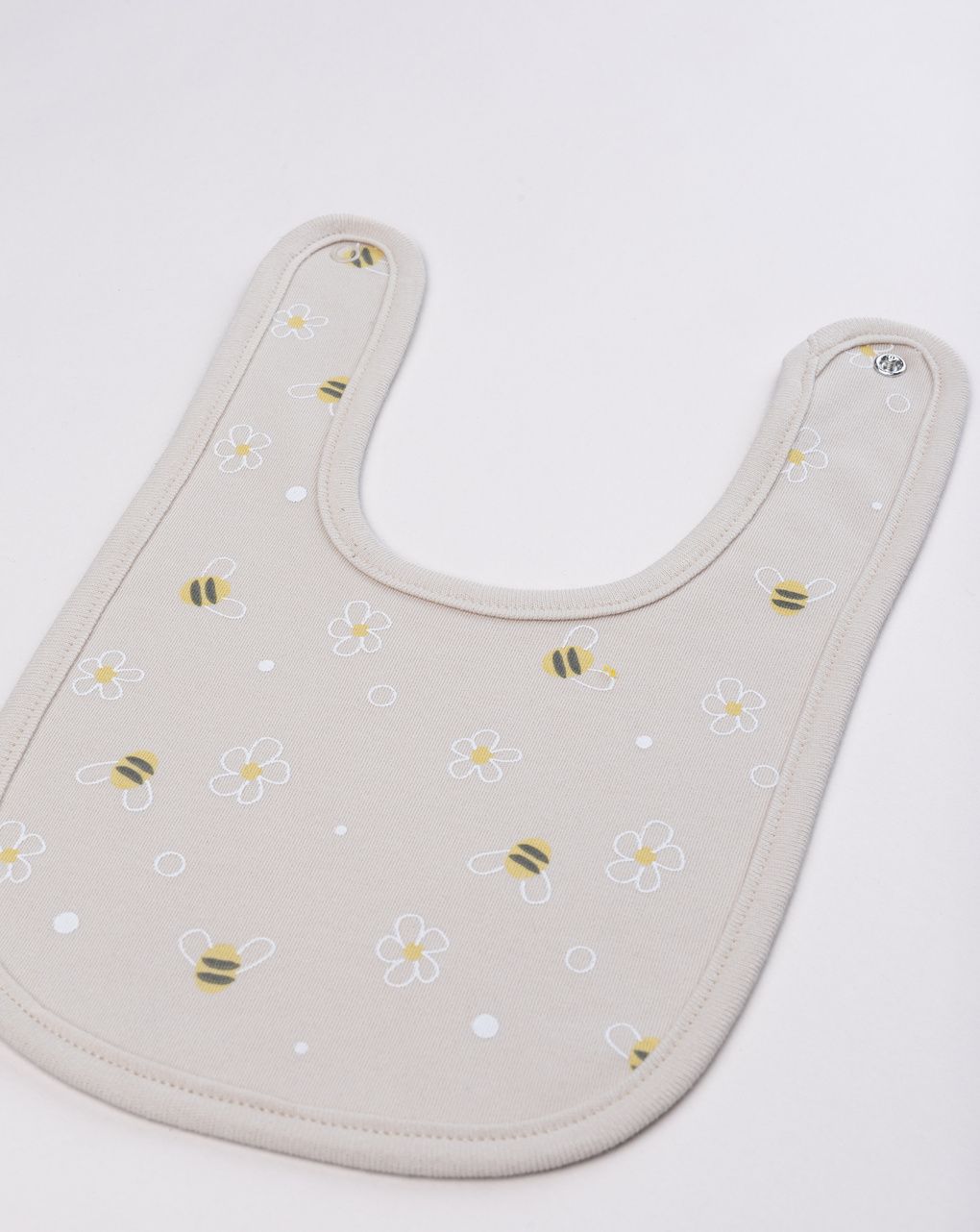 Bavaglino bimba beige apine