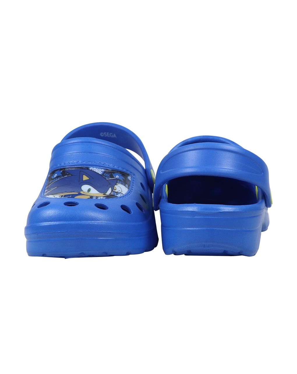 Sabot silver bambino blu sonic