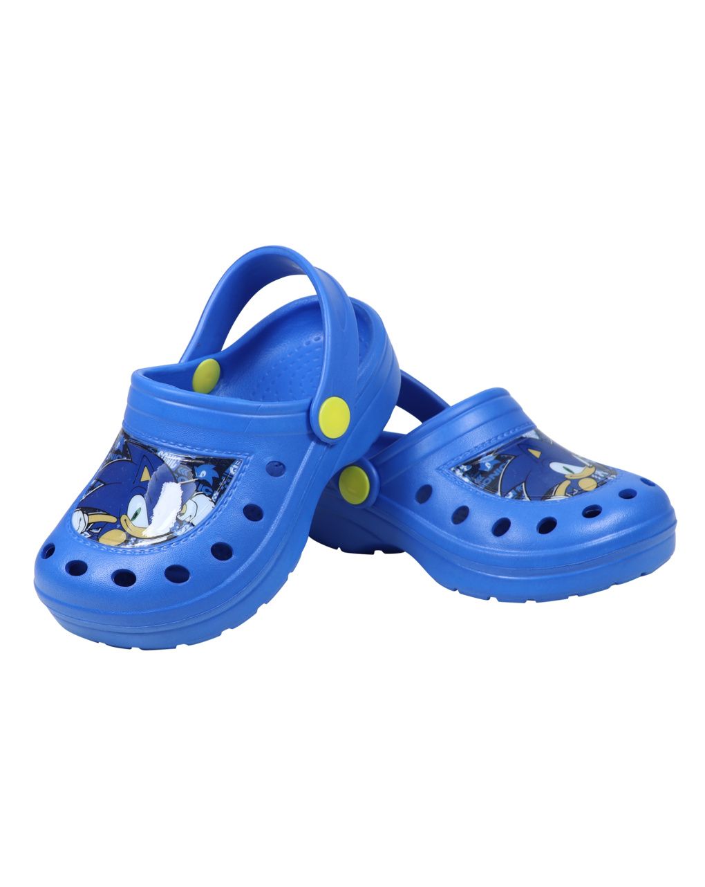 Sabot silver bambino blu sonic