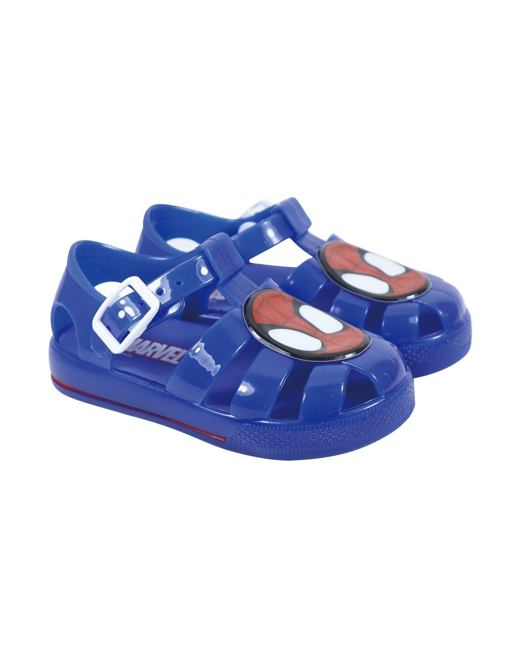 Sandalo jelly bimbo blu spiderman