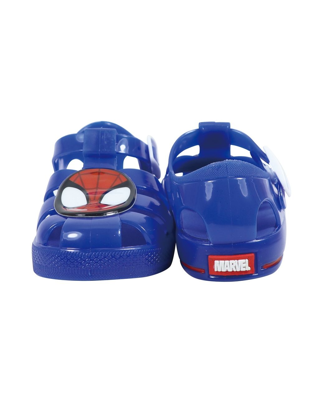 Sandalo jelly bimbo blu spiderman