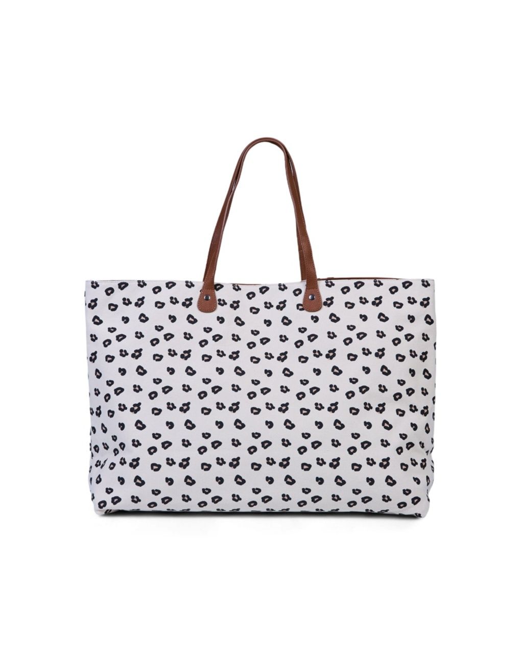 Borsa family bag in tela fantasia leopardo - childhome