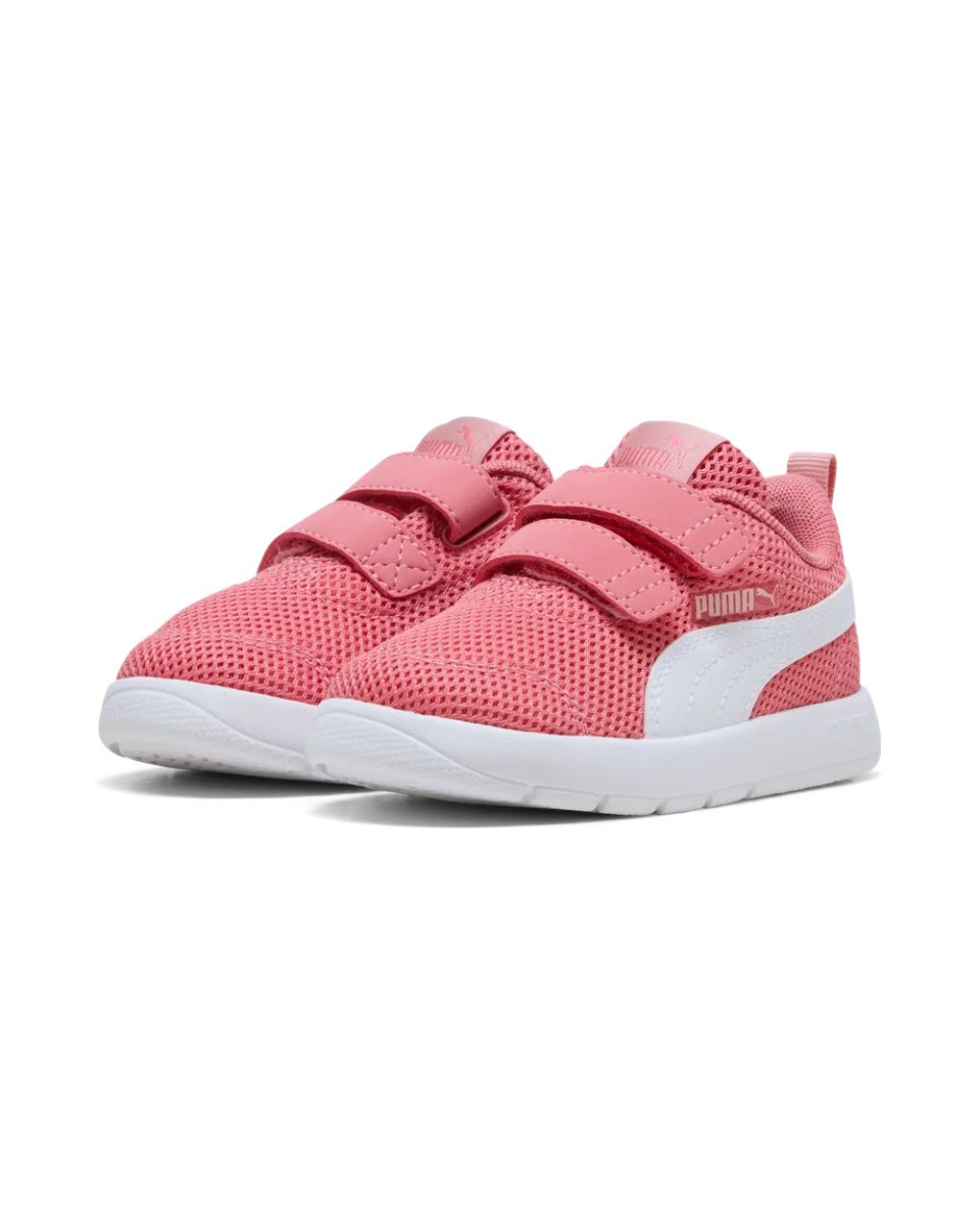 Scarpe bambina puma courtflex v3 mesh rosa