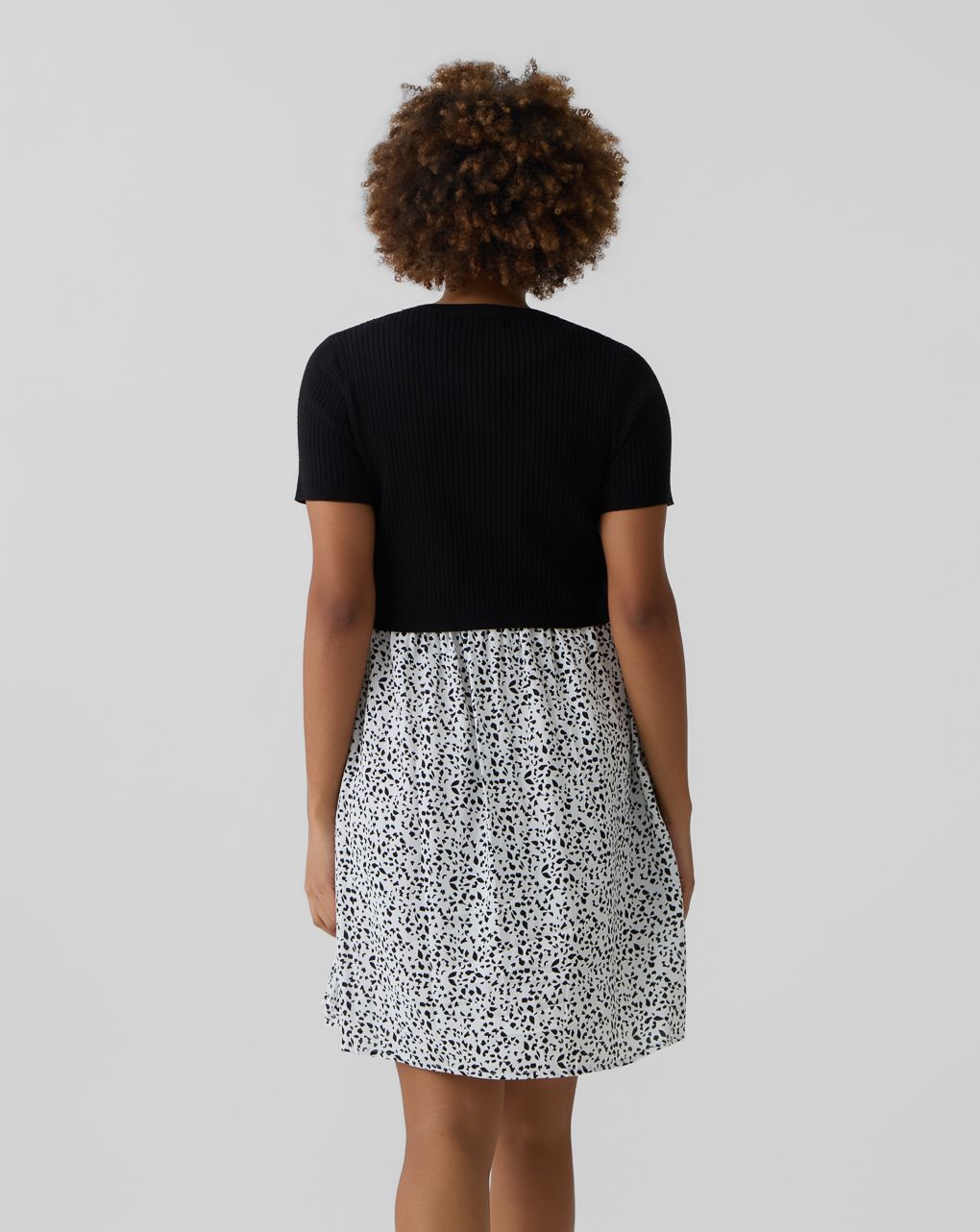 Abito premaman allover 2 pezzi