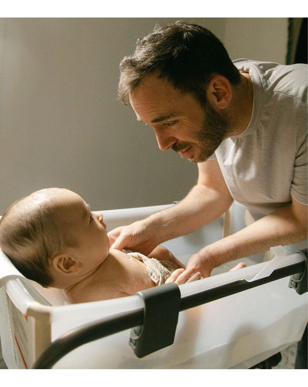 Vaschetta pieghevole flexi bath® - ocean blue - stokke®