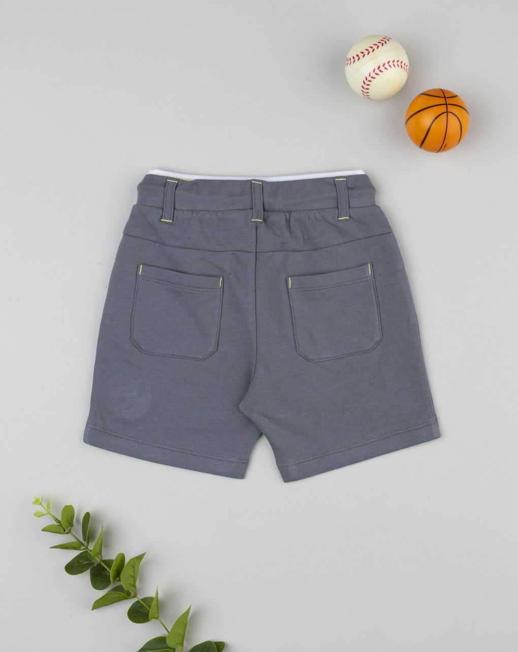 Shorts bimbo grigio