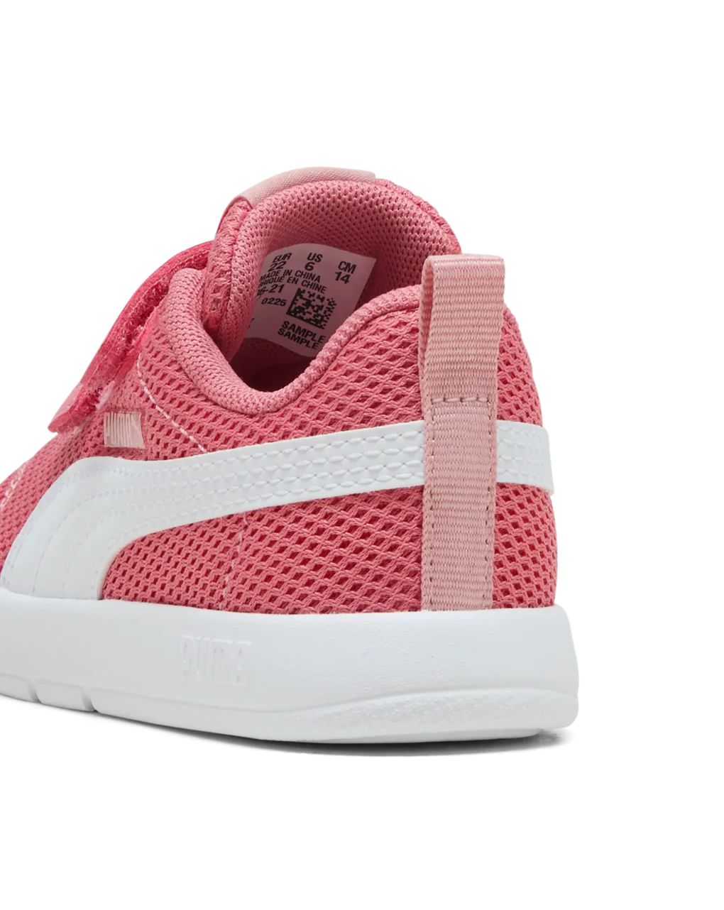 Scarpe bambina puma courtflex v3 mesh rosa