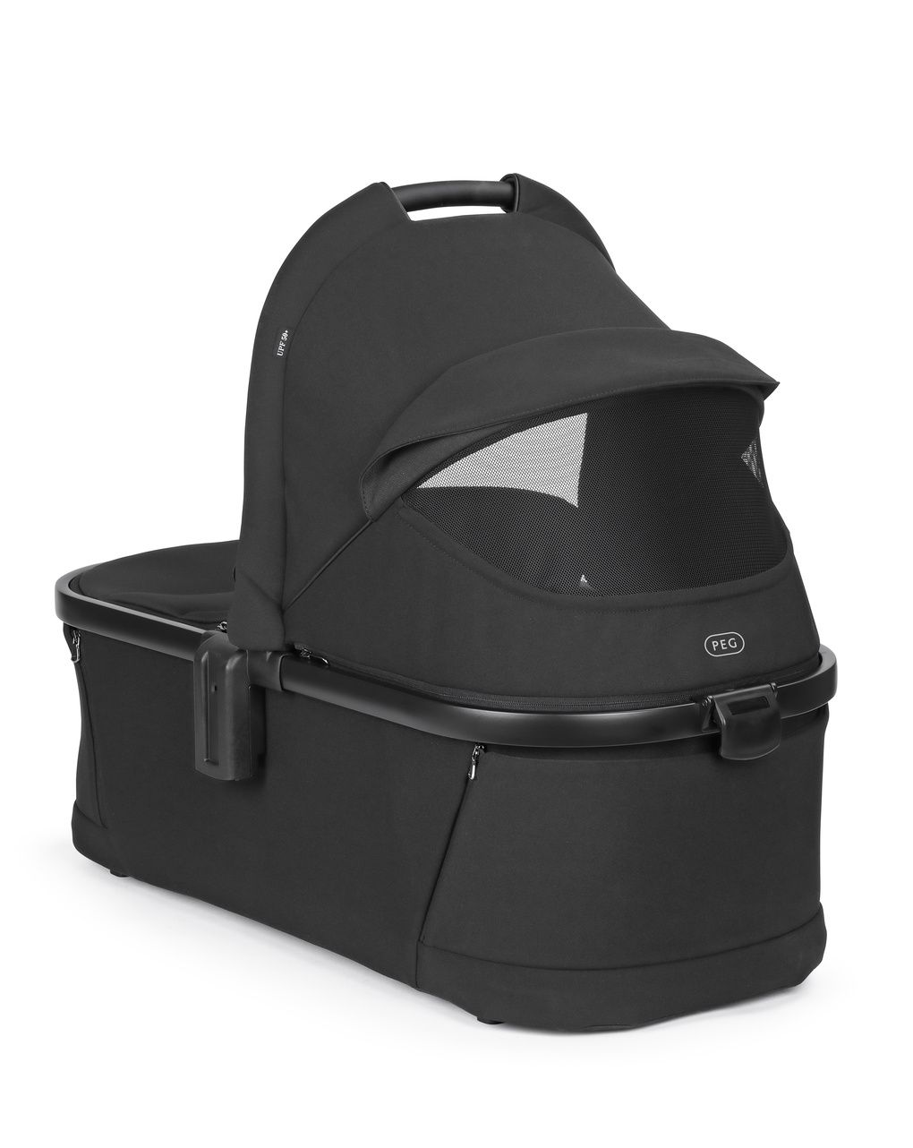 Navicella ypsi bassinet - true black - peg