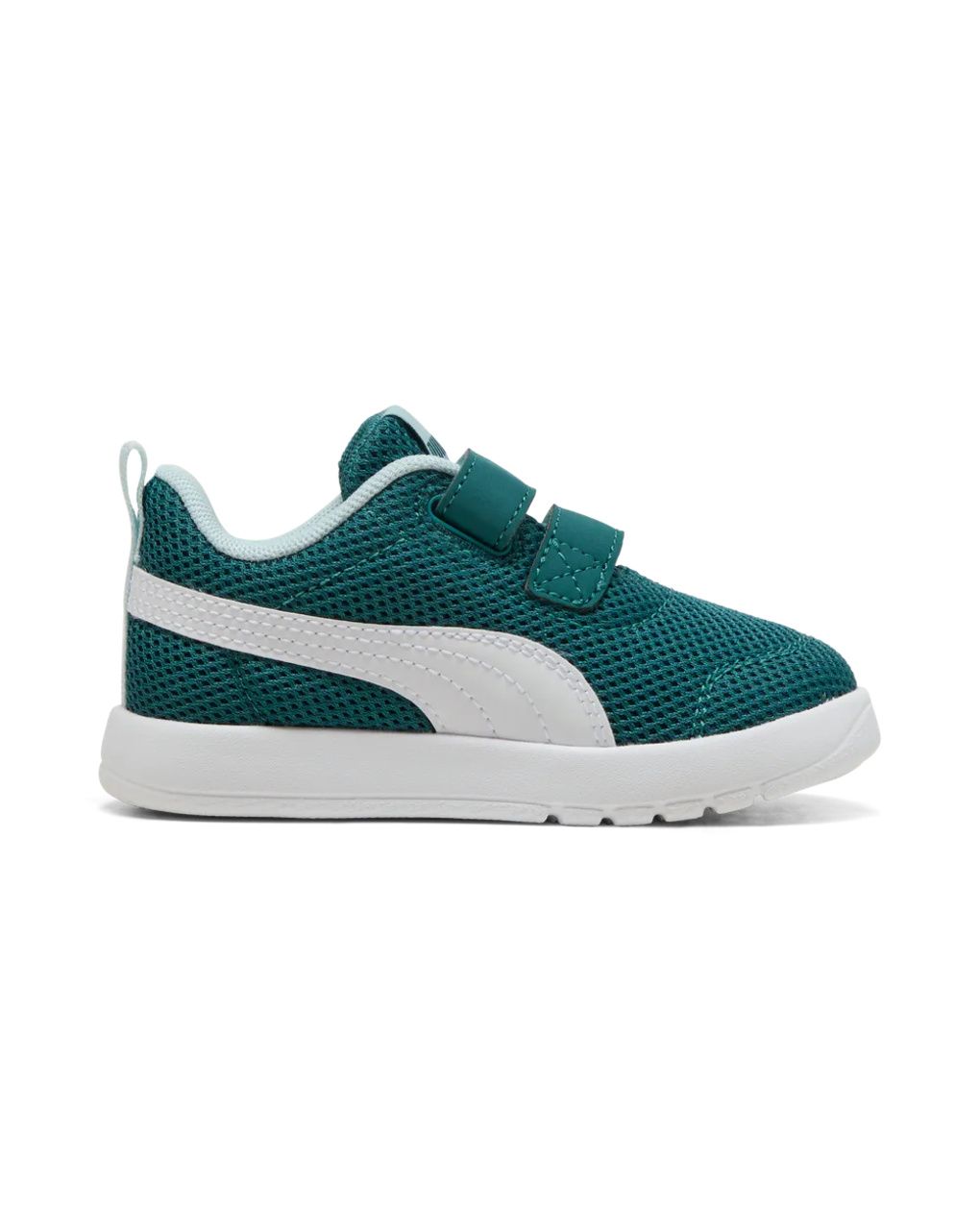 Scarpe bambino puma courtflex v3 mesh verde