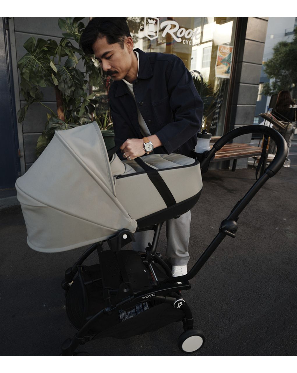 Navicella neonati - stone - stokke yoyo®