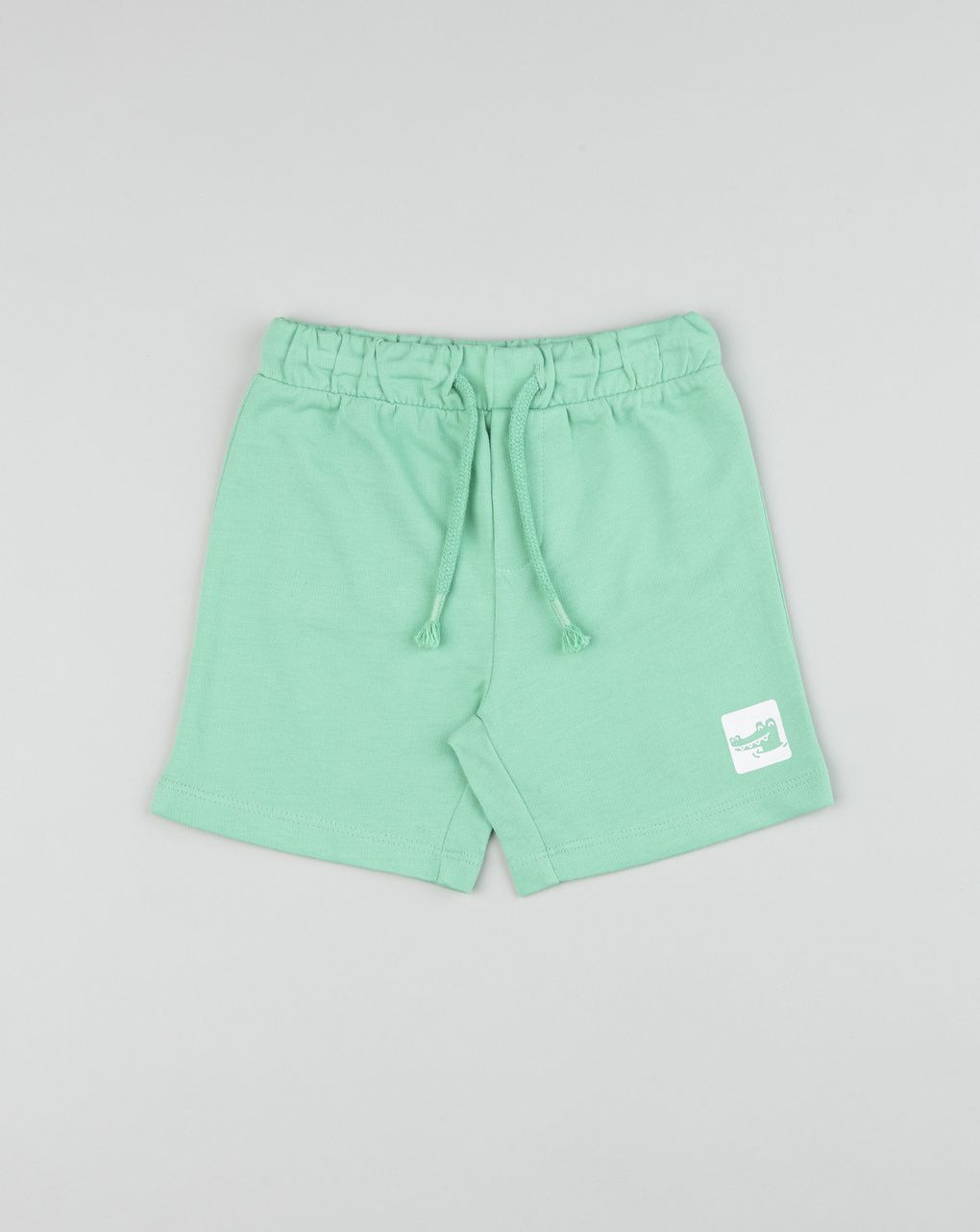 Shorts bimbo verde chiaro coccodrillo