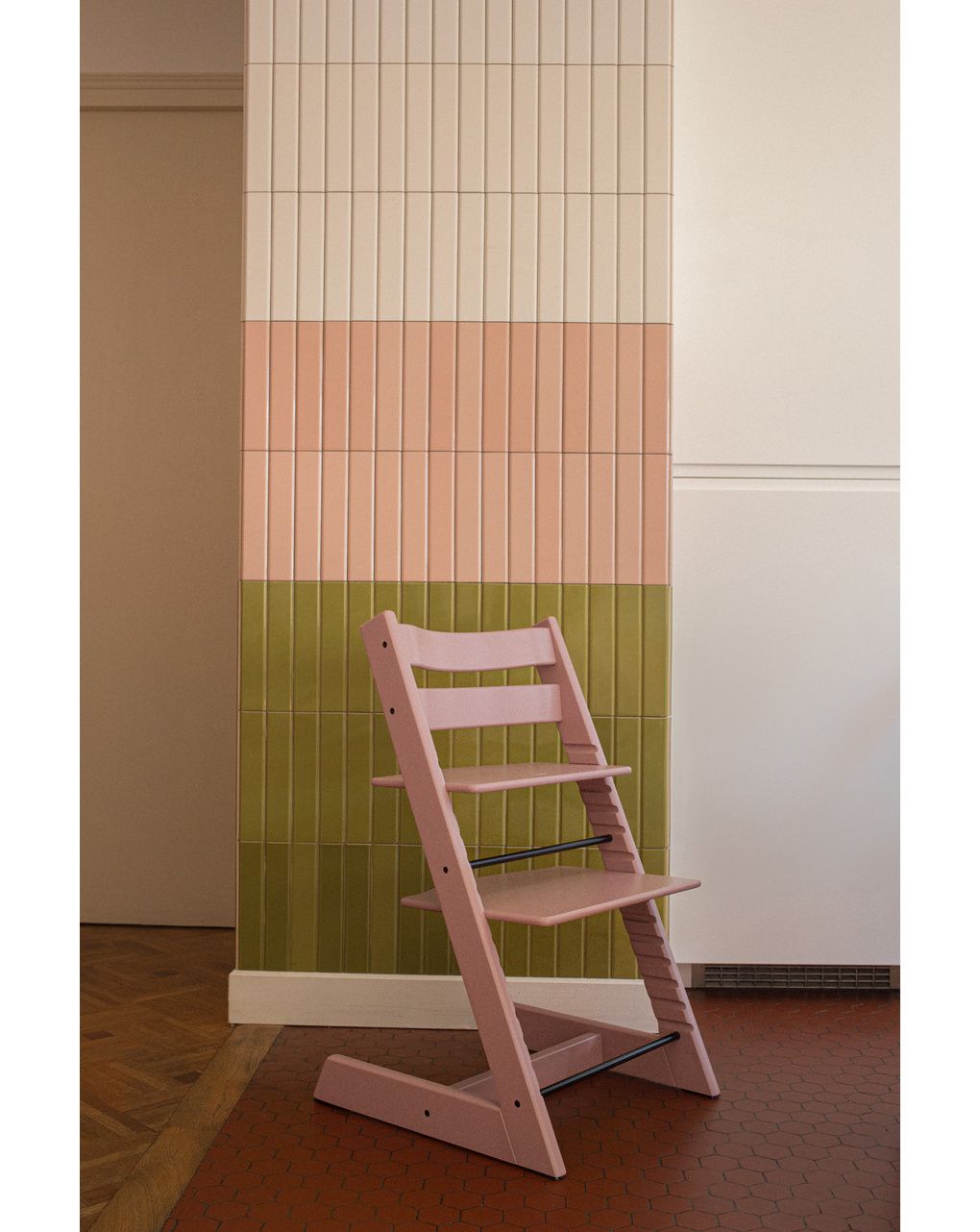 Sedia tripp trapp®  faggio - prodotto personalizzabile - heather mauve - stokke®