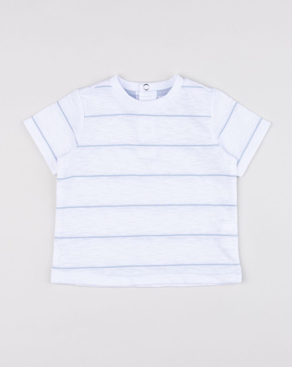 T-shirt basic essenziale bimbo a righe