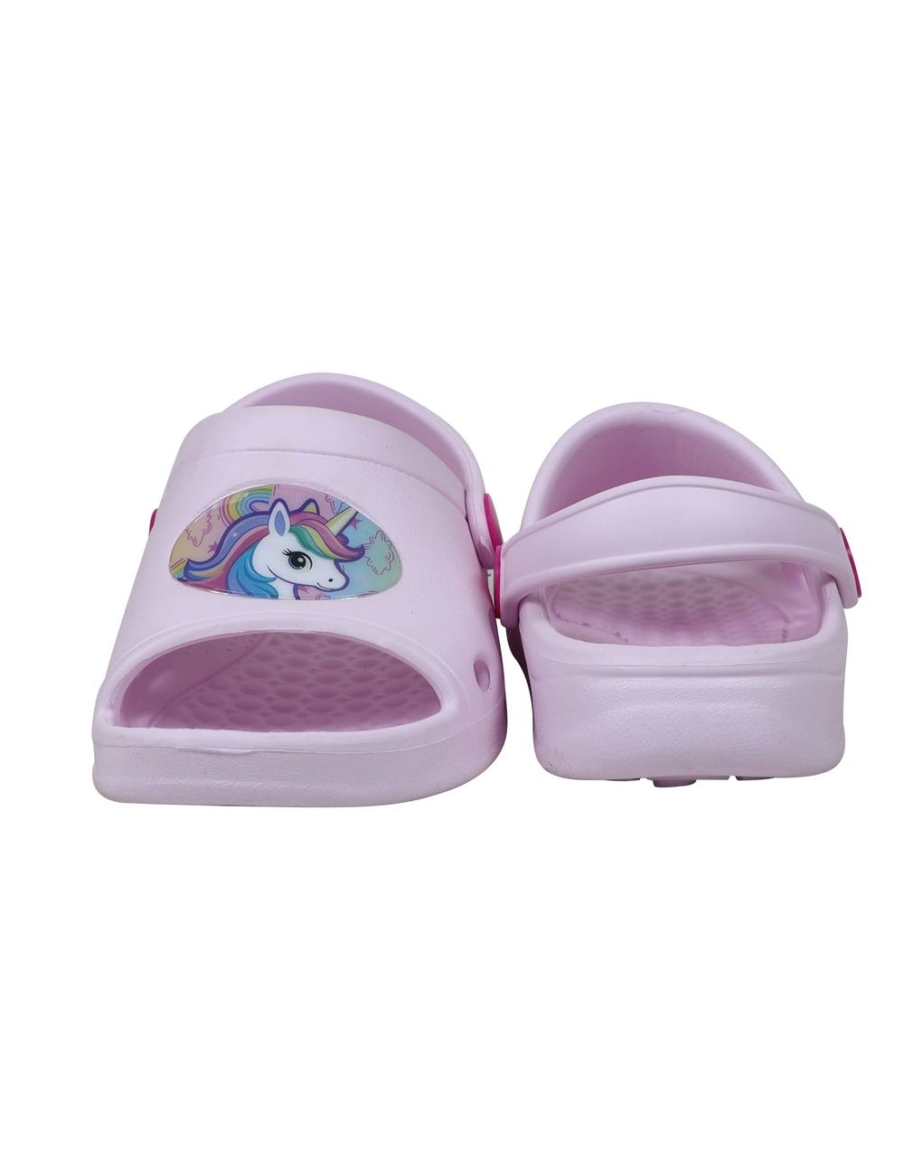 Sabot punta aperta bimba lilla unicorno