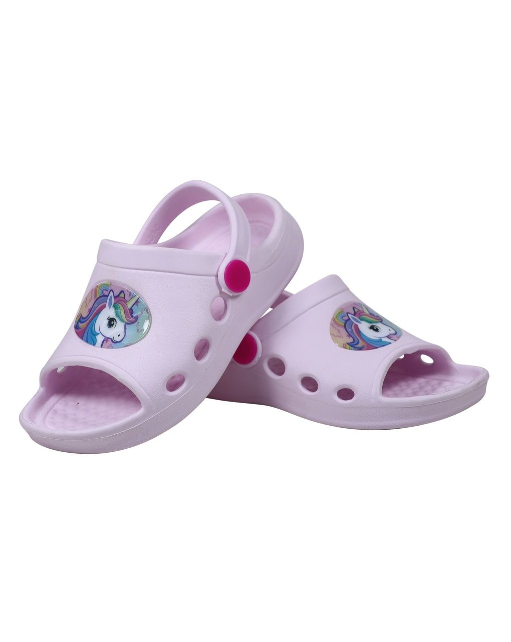 Sabot punta aperta bimba lilla unicorno