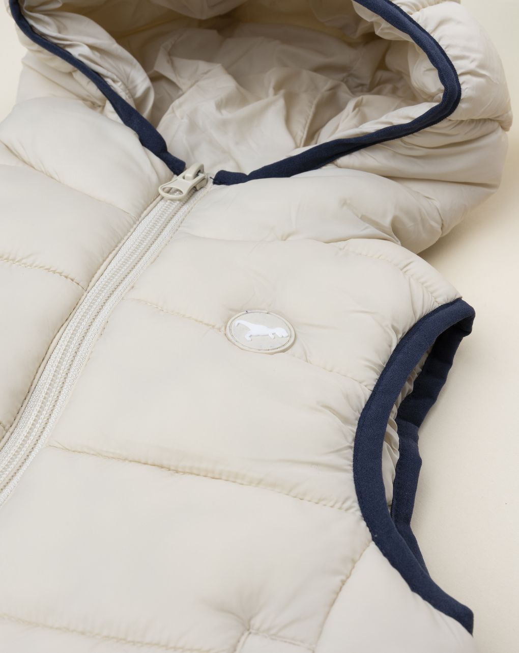 Gilet imbottito bimbo beige