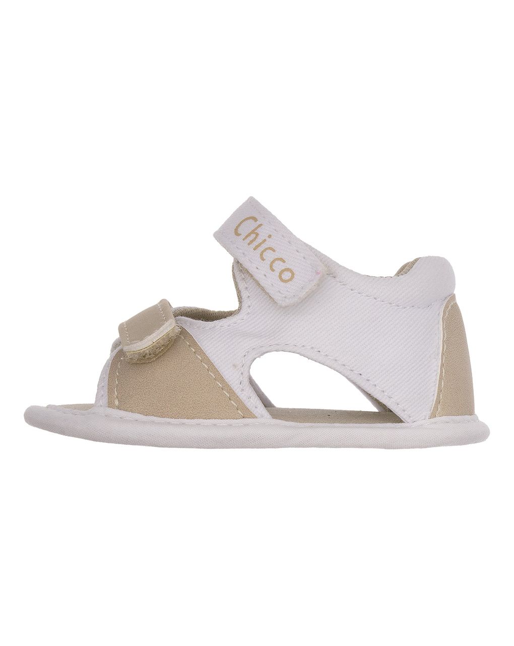Sandalo neimos chicco bimbo beige/bianco