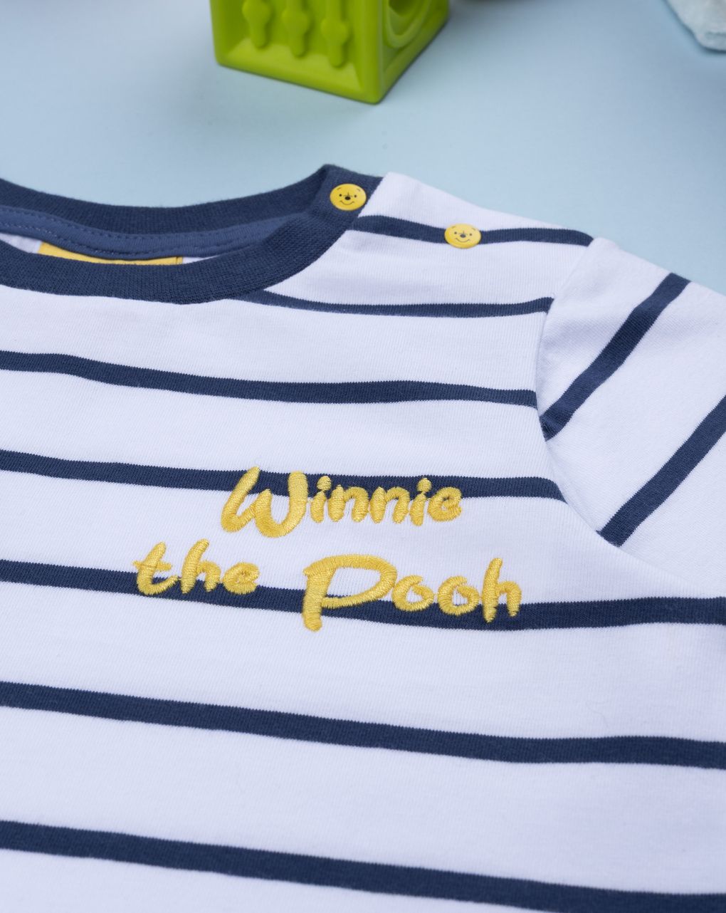 T-shirt rigata bimbo winnie the pooh