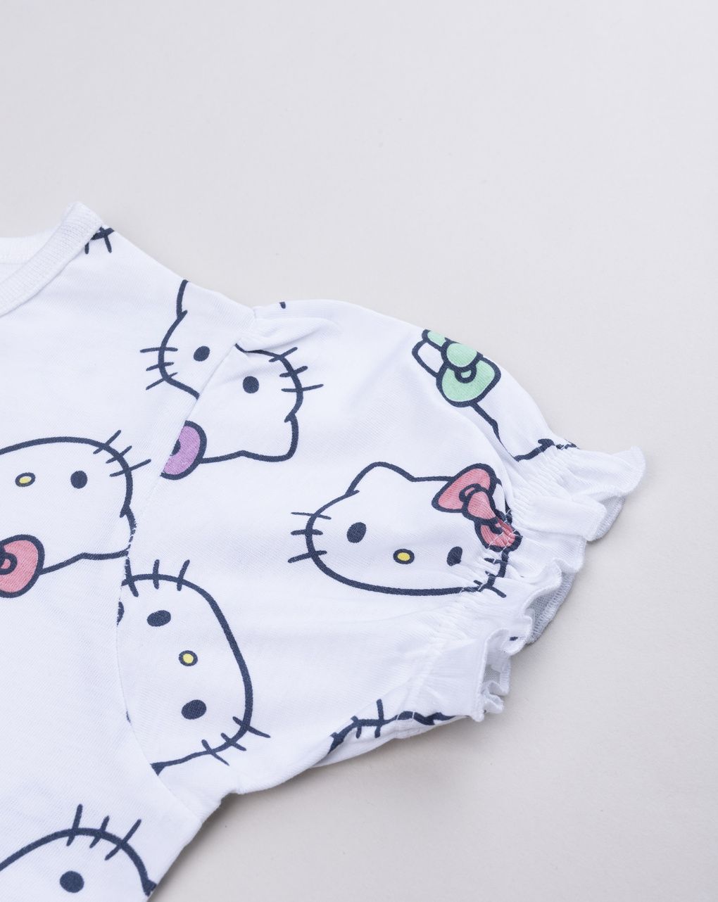 Pigiama corto bambina hello kitty  allover