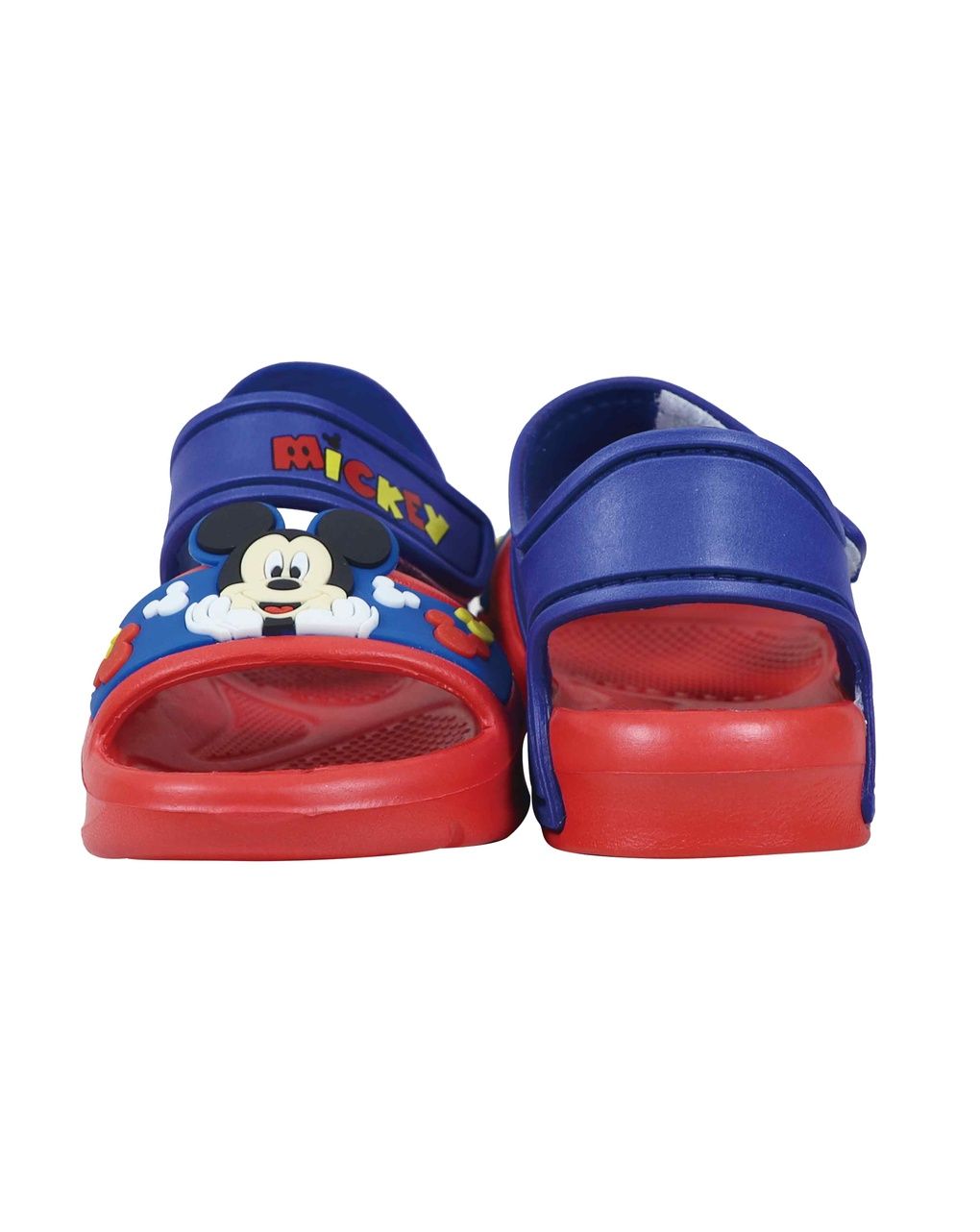 Sandalo bimbo topolino blu/rosso