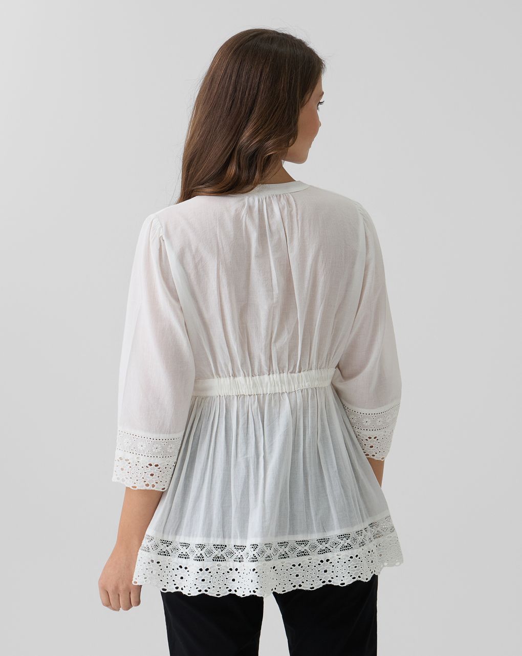 Blusa premaman bianca sangallo