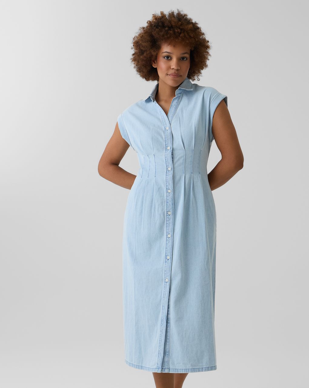 Abito premaman denim chiaro