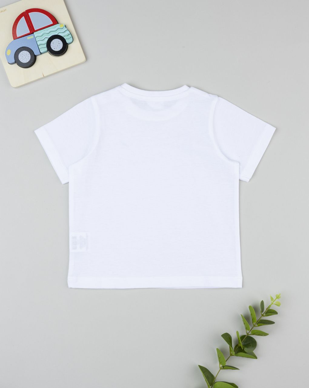 T-shirt bimbo bianca