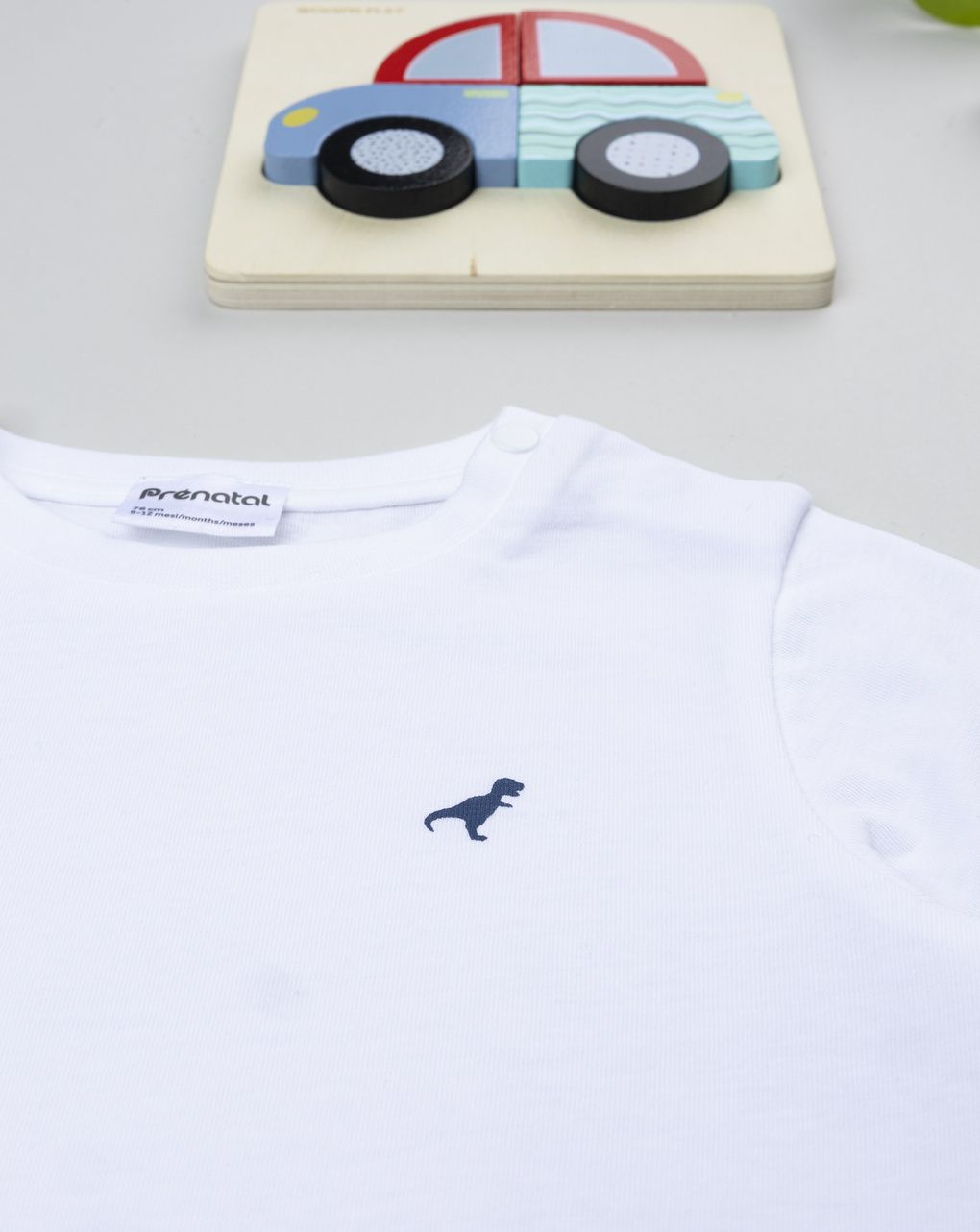 T-shirt bimbo bianca