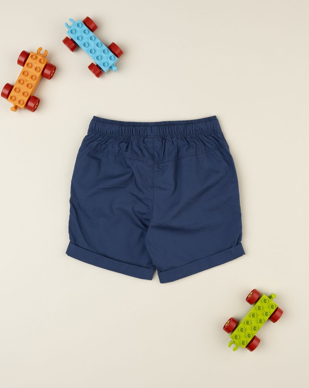Shorts bimbo blu