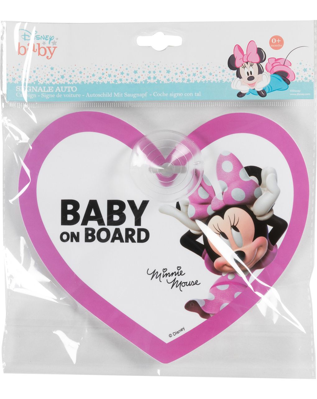 Baby on board minnie - disney