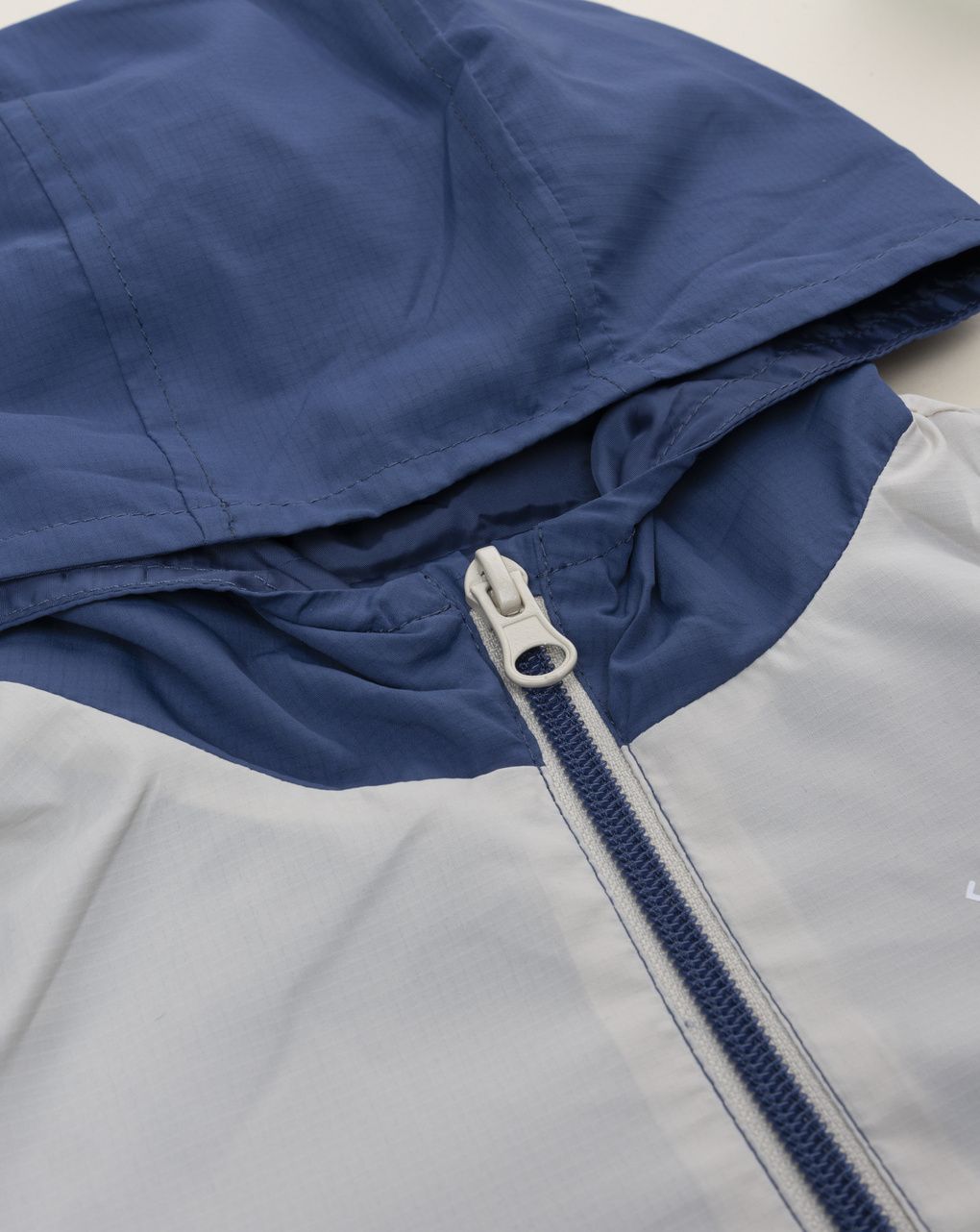 Antivento bimbo blu/beige