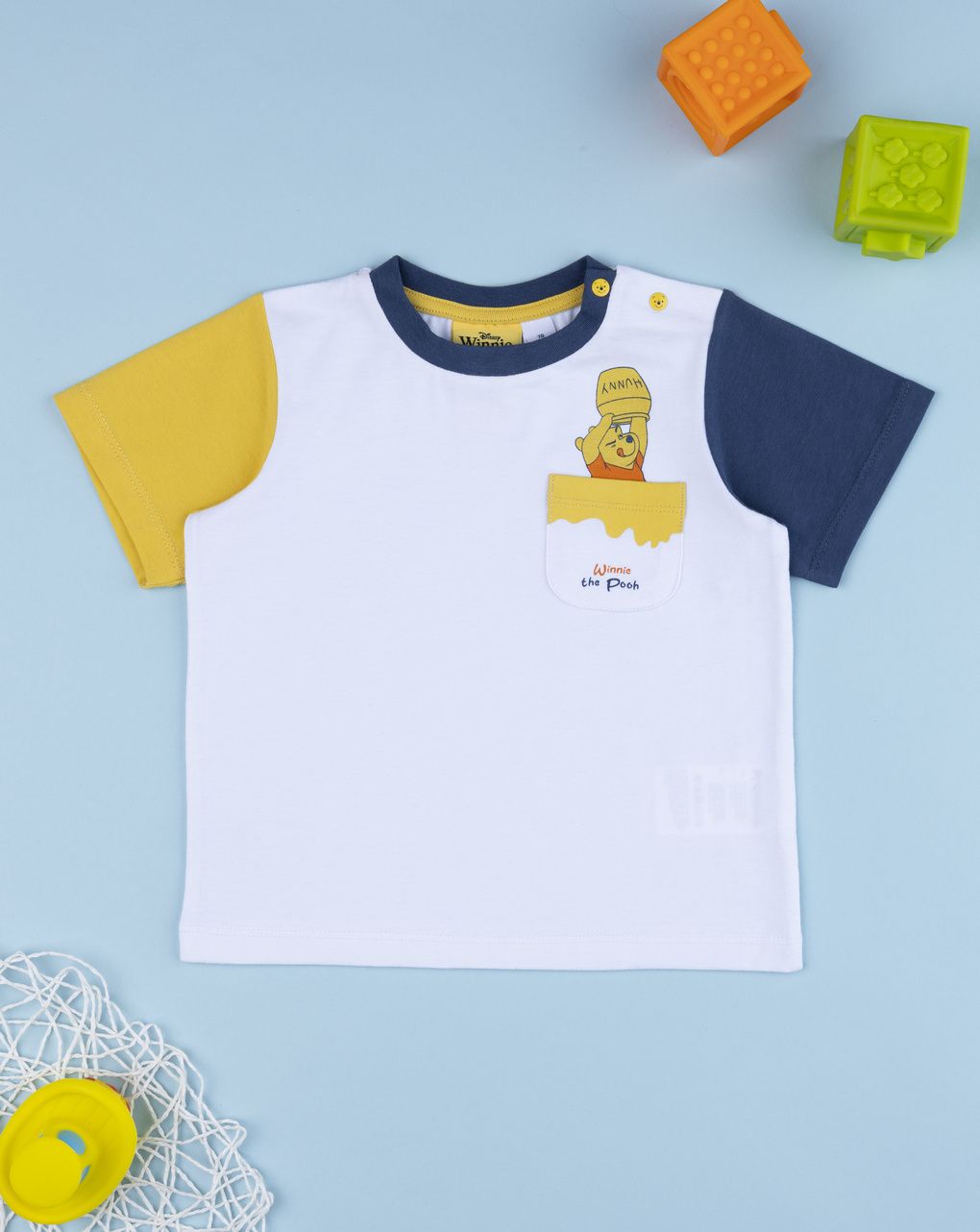 T-shirt mezza manica bimbo winnie the pooh