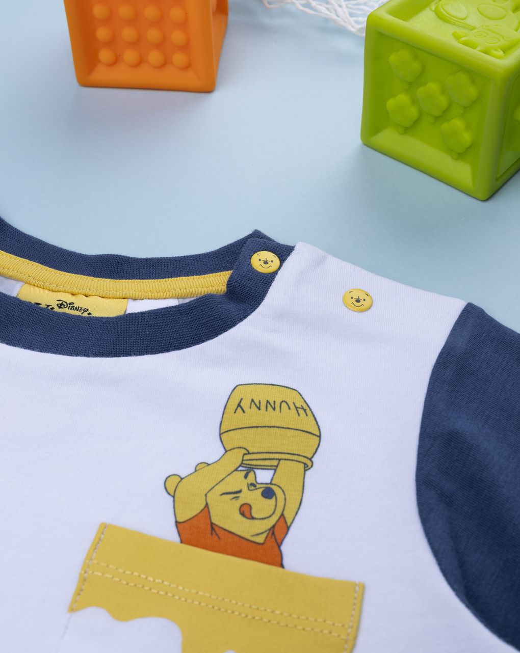 T-shirt mezza manica bimbo winnie the pooh