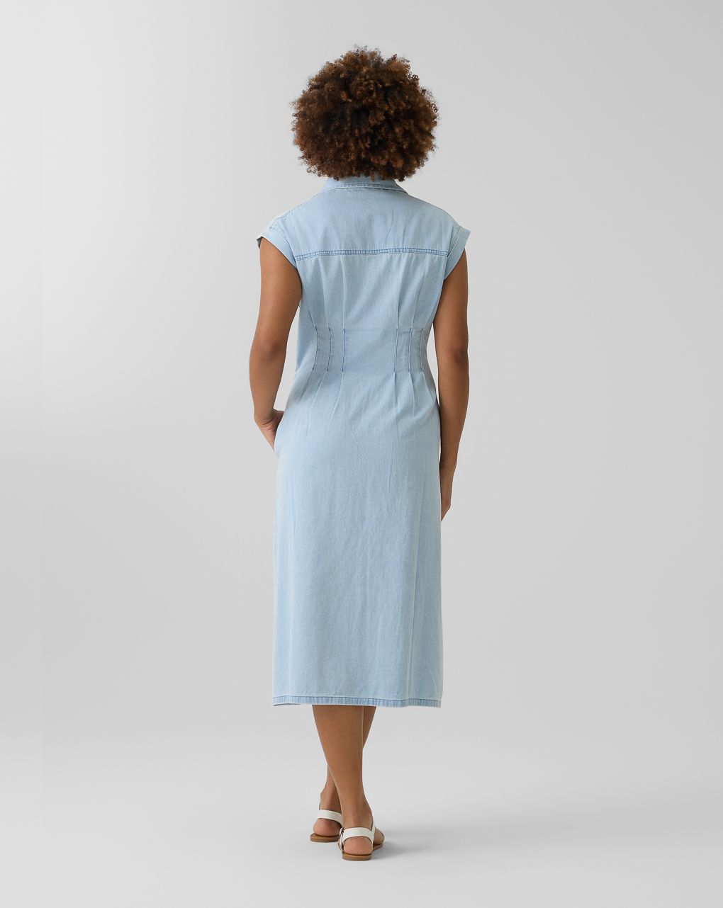 Abito premaman denim chiaro