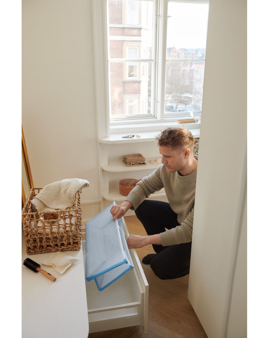 Vaschetta pieghevole flexi bath® - bianca - stokke®