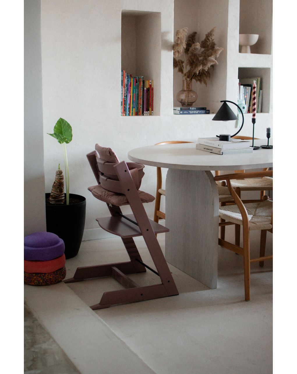 Tripp trapp® baby set² - heather mauve - stokke