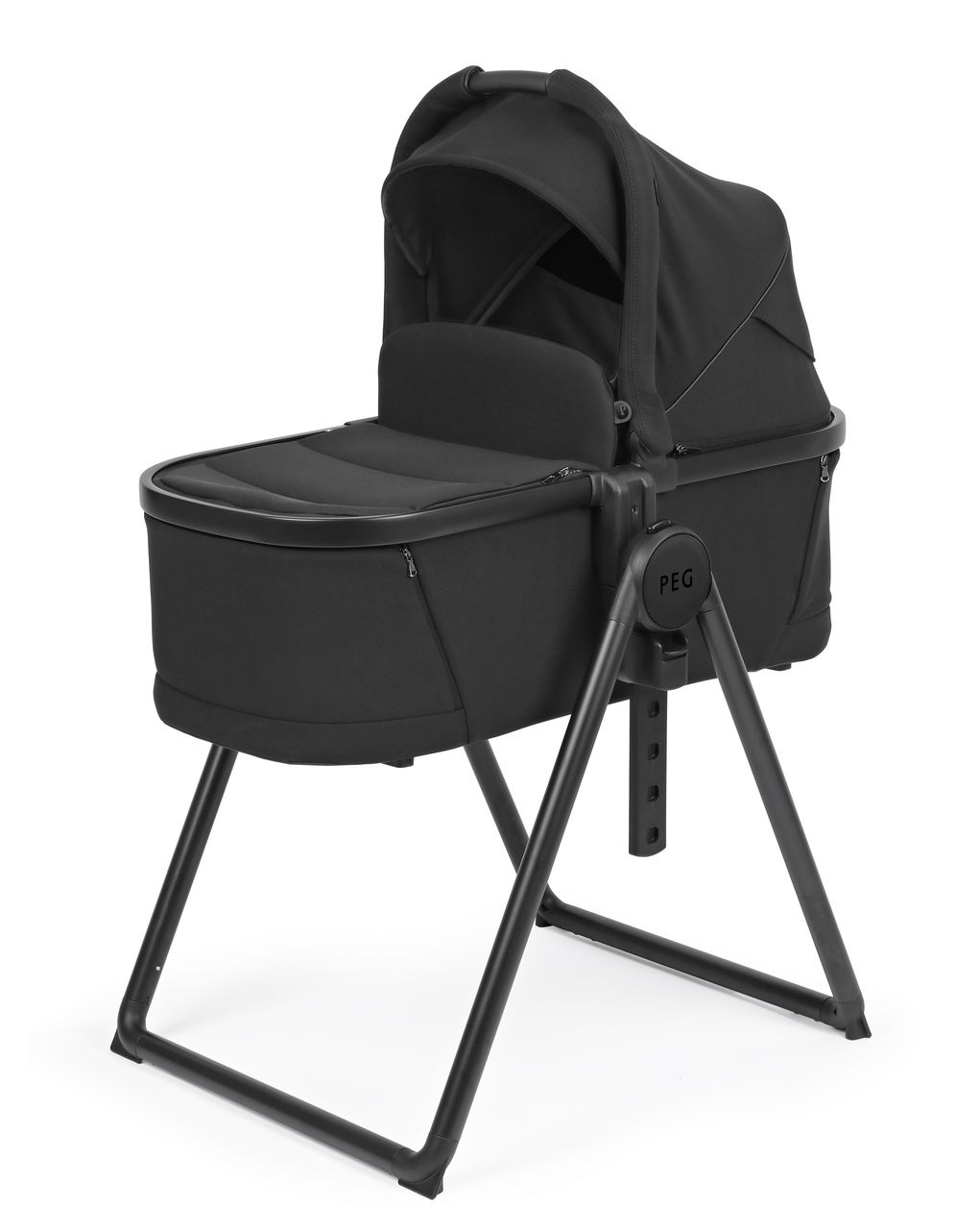 Navicella ypsi bassinet - true black - peg