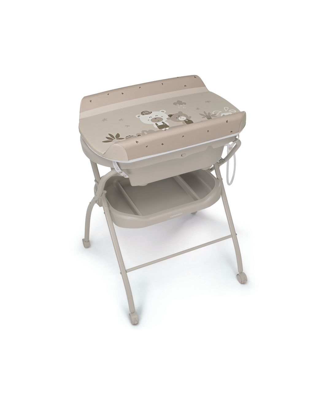 Bagnetto con fasciatoio bath&co bears - foppapedretti