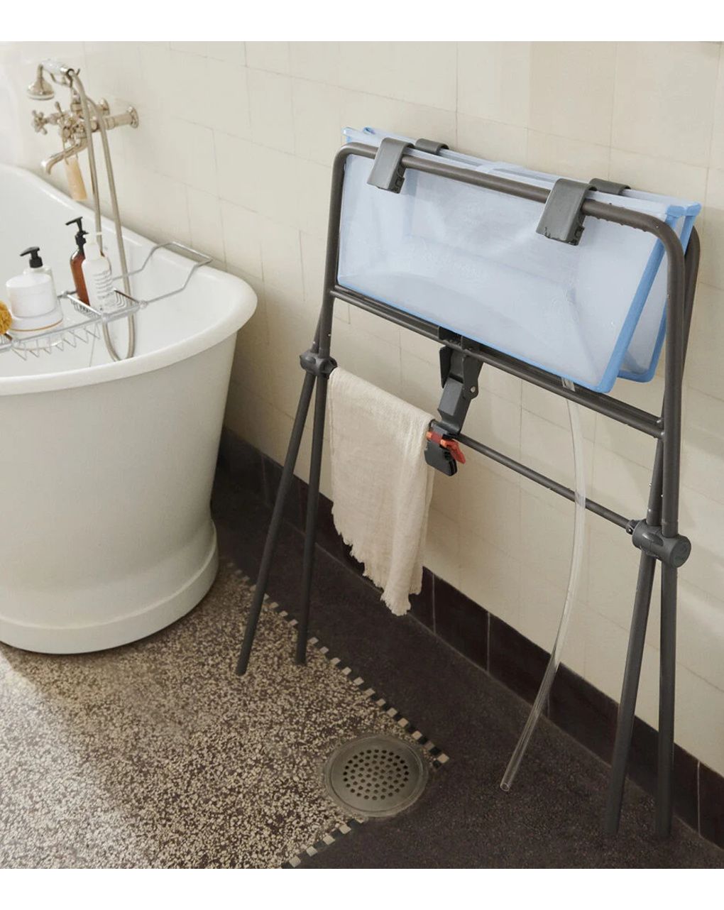 Vaschetta pieghevole flexi bath® - ocean blue - stokke®
