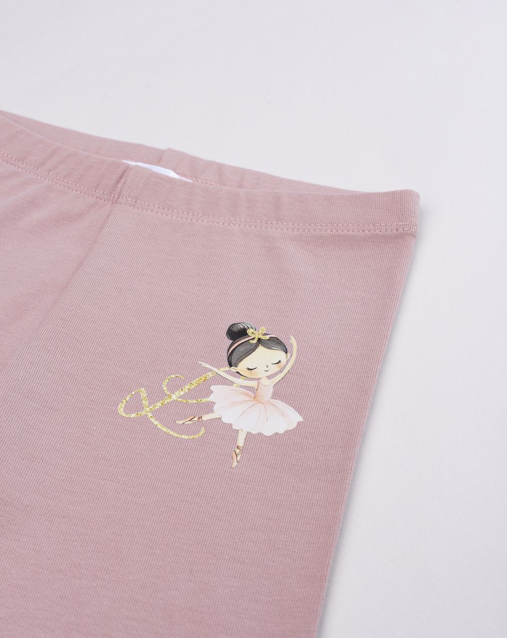 Legging bimba rosa ballerina