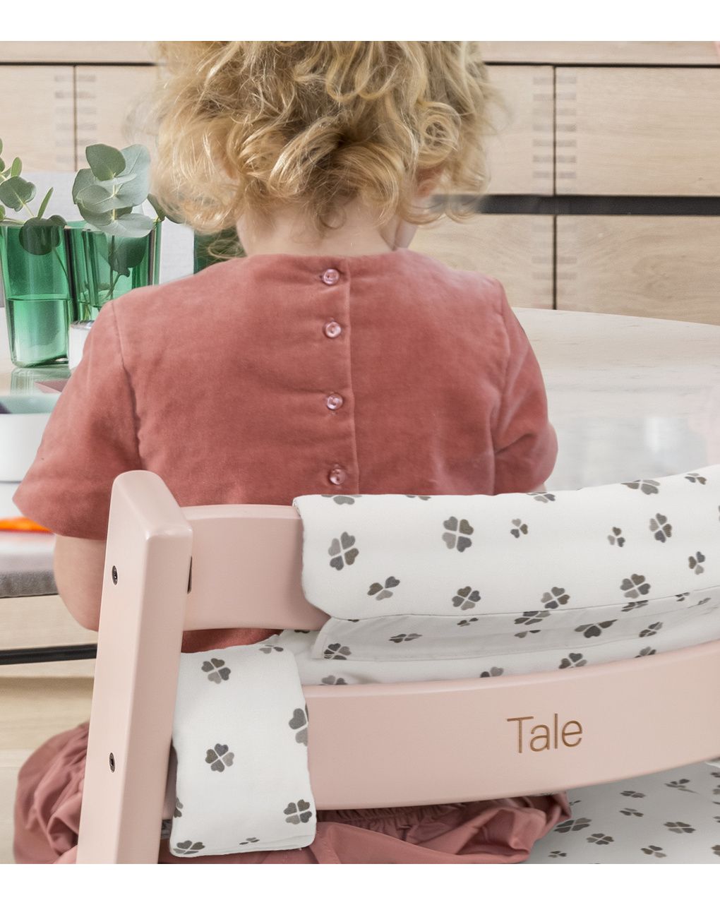 Sedia tripp trapp®  faggio - prodotto personalizzabile - serene pink - stokke®