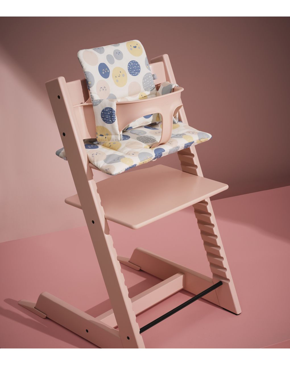 Sedia tripp trapp®  faggio - prodotto personalizzabile - serene pink - stokke®
