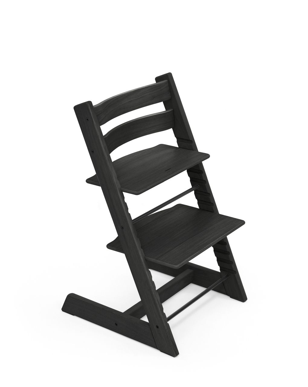 Sedia tripp trapp®  rovere - prodotto personalizzabile - nero - stokke®