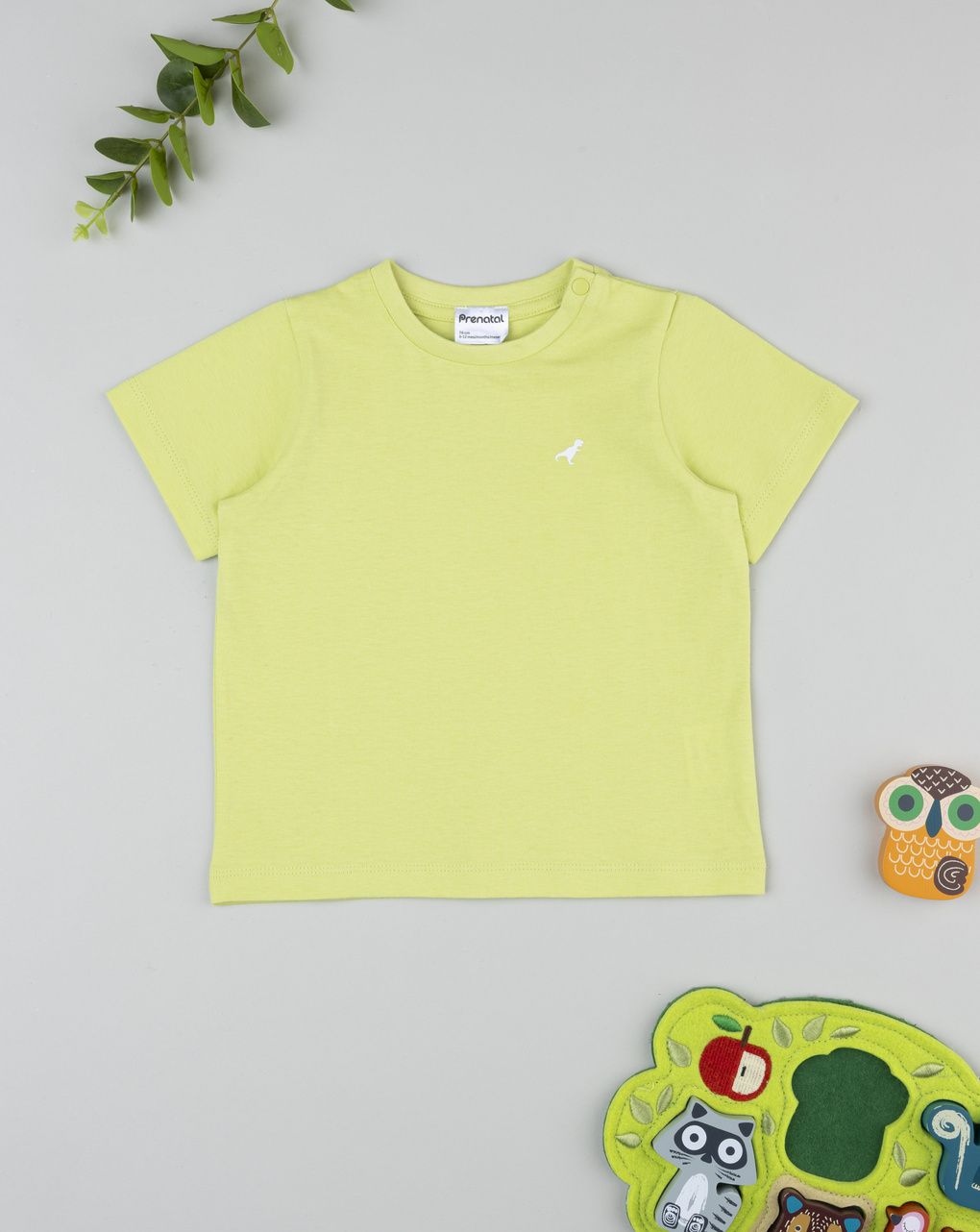 T-shirt bimbo gialla