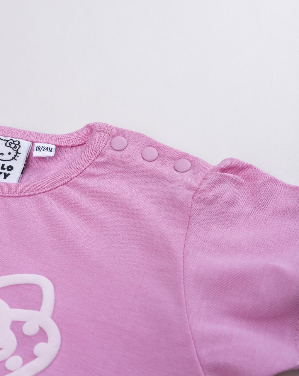 Pigiama estivo bimba hello kitty rosa